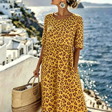 Sienna™ | Wild Grace Midi Dress
