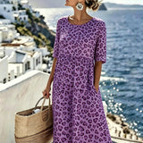 Sienna™ | Wild Grace Midi Dress