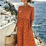 Sienna™ | Wild Grace Midi Dress