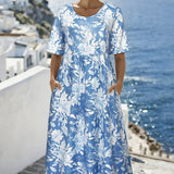 Isla™ | Bohemian Coastal Midi Dress