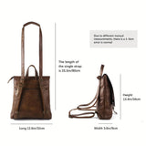 Ermelinde – Retro Multifunctional Backpack