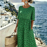 Sienna™ | Wild Grace Midi Dress
