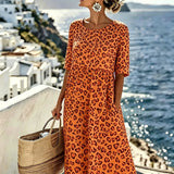 Sienna™ | Wild Grace Midi Dress